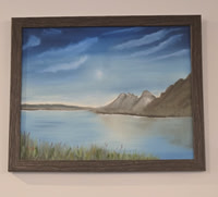 Gerald F. Bell, "Tranquil Lake in Summer"