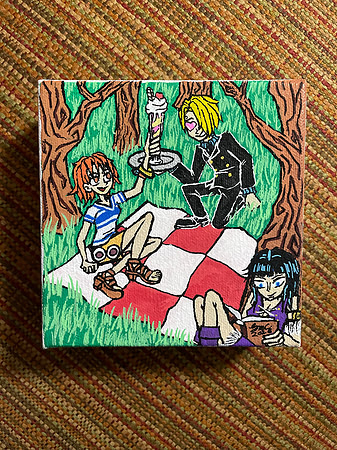 Seattle Chapman, "Straw Hat Picnic"