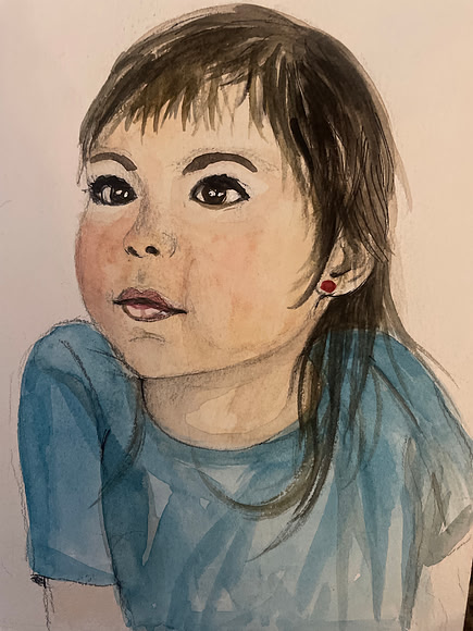 Ruth Lampman, "Searching Youngster"