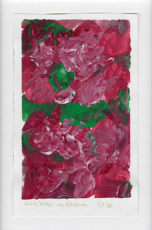 Giana Sena, "Azaleas in Bloom"