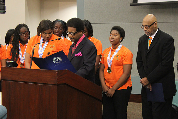 FAMU High Girls Basketball 2A State Champs