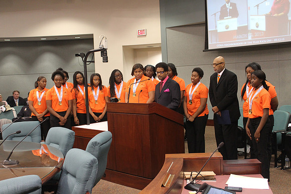 FAMU High Girls Basketball 2A State Champs