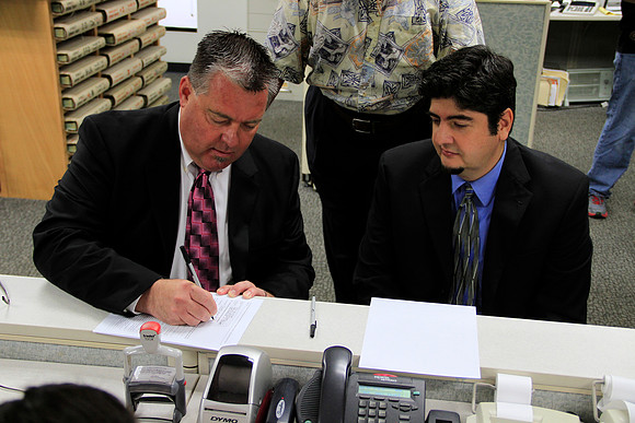 James VanRiper and Myles Robertson