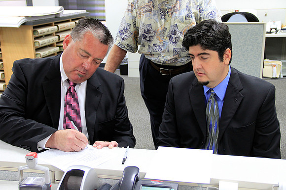 James VanRiper and Myles Robertson