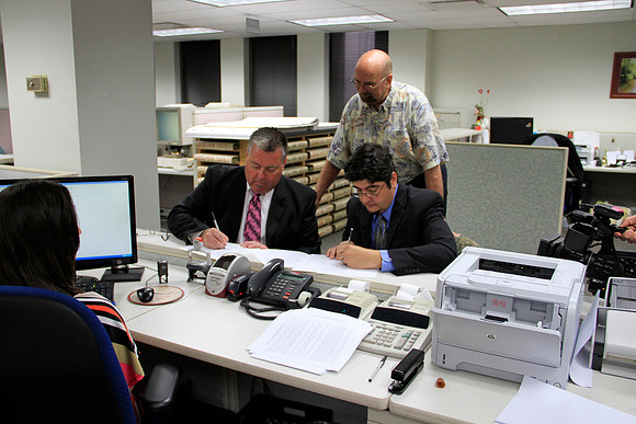 James VanRiper and Myles Robertson