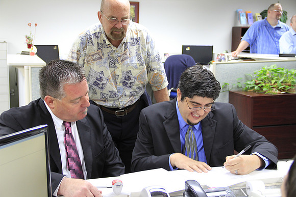 James VanRiper and Myles Robertson