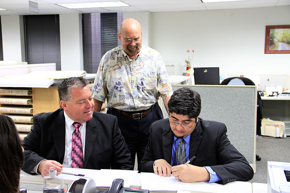 James VanRiper and Myles Robertson
