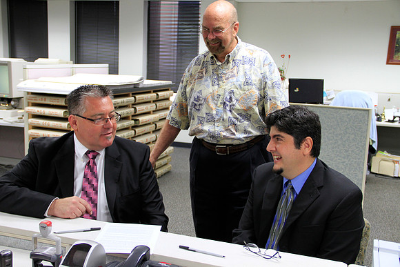James VanRiper and Myles Robertson