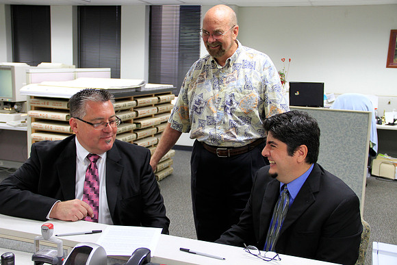 James VanRiper and Myles Robertson