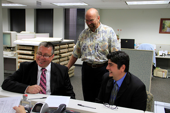 James VanRiper and Myles Robertson
