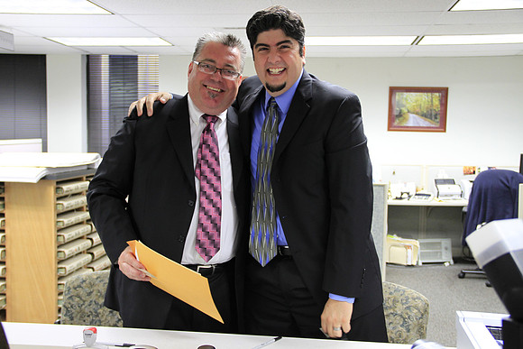 James VanRiper and Myles Robertson