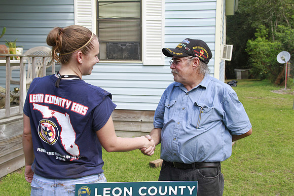Kayse Harrell (EMS) and Jerry Allen