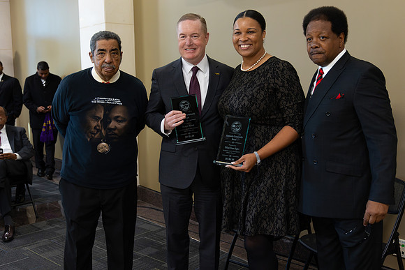 Commissioner Proctor attends the 2024 Martin Luther King, Jr. Celebration.