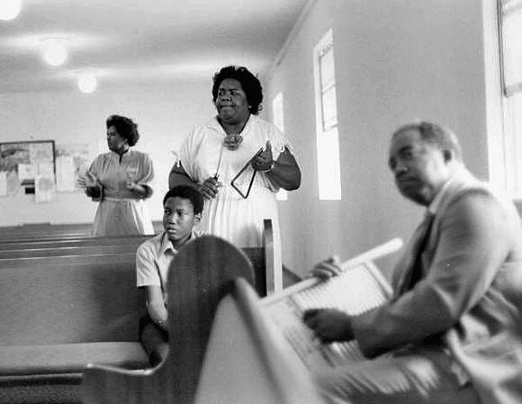 Musicians at Church of God of Prophecy - 1981 - Florida memory